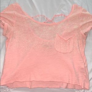 Crop Blush Pink Top 🌸